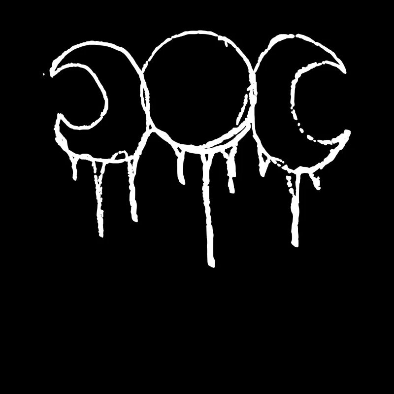 Triple Moon Göttin Witch Wicca Pagan Hecate Wicca