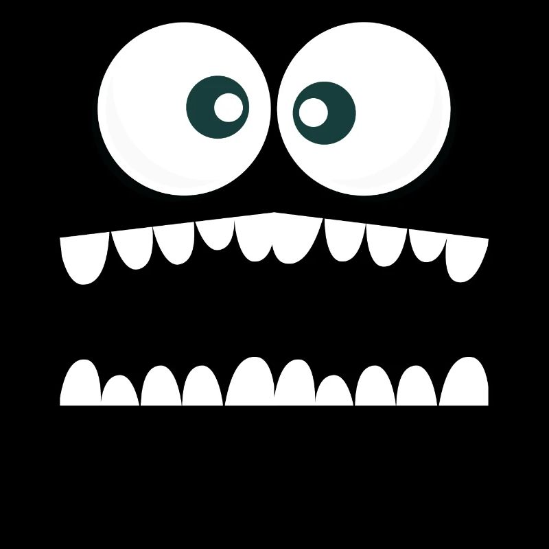 Monster Design ! Motif de monstre cool pour s’amuser à