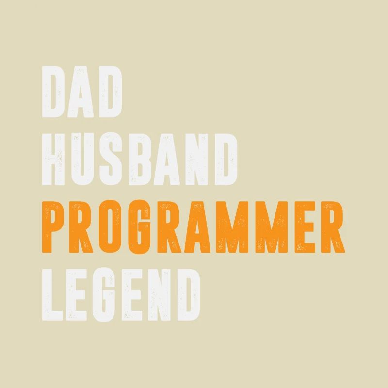 Papa Mari Programmeur Legend Coder Coding