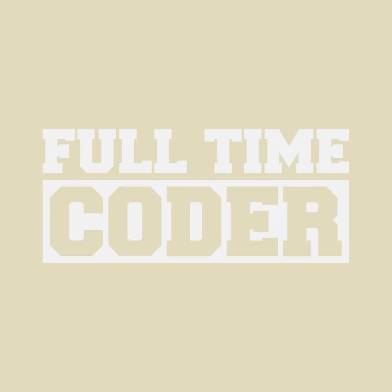 Codeur à temps plein Programmeur Humor Nerd