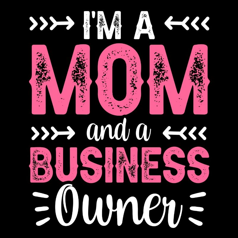 Ich Bin Eine Mutter Und Eine Geschäftsinhaberin