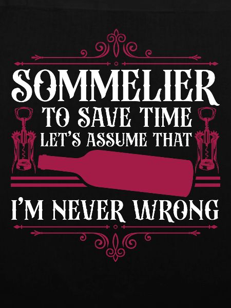Sommelier Wine Drinking Tasting