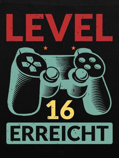 Level 16 Erreicht Gamer