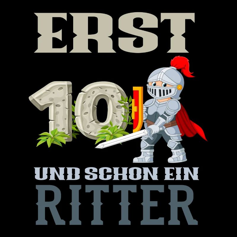 Ritter 10. Geburtstag Jungs Geschenk