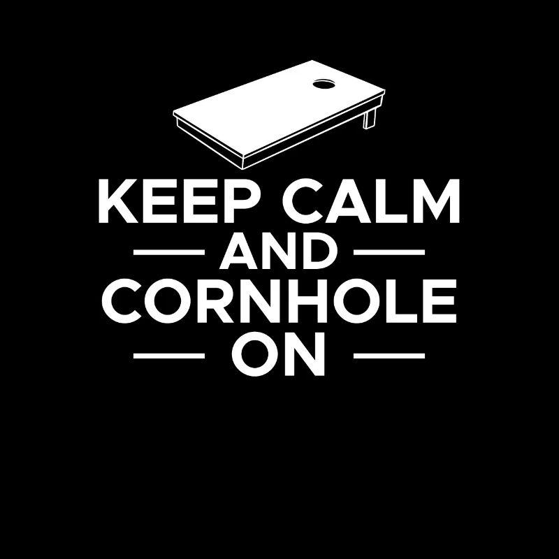 Keep Calm And Cornhole On Shirt Gift