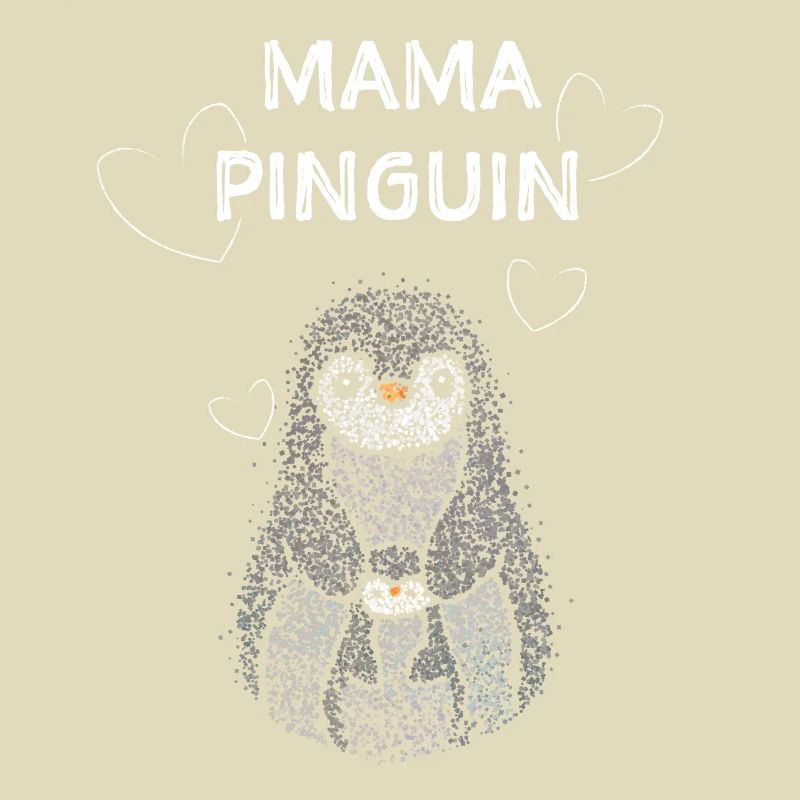 Mama Pinguin Pinguine Liebhaber Muttertag Mutter