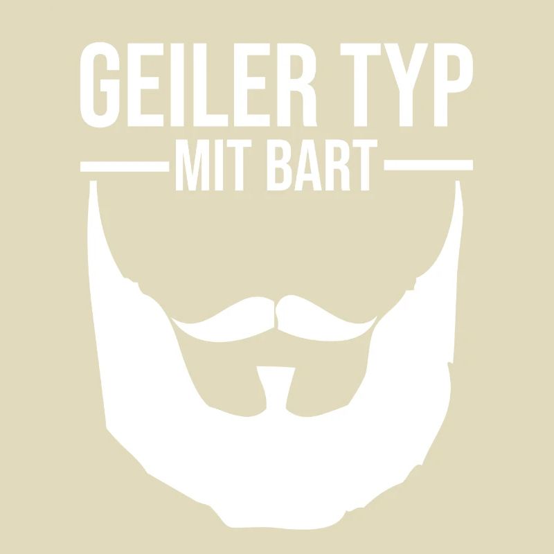Geiler Typ Mit Bart - Bartträger Bartwuchs