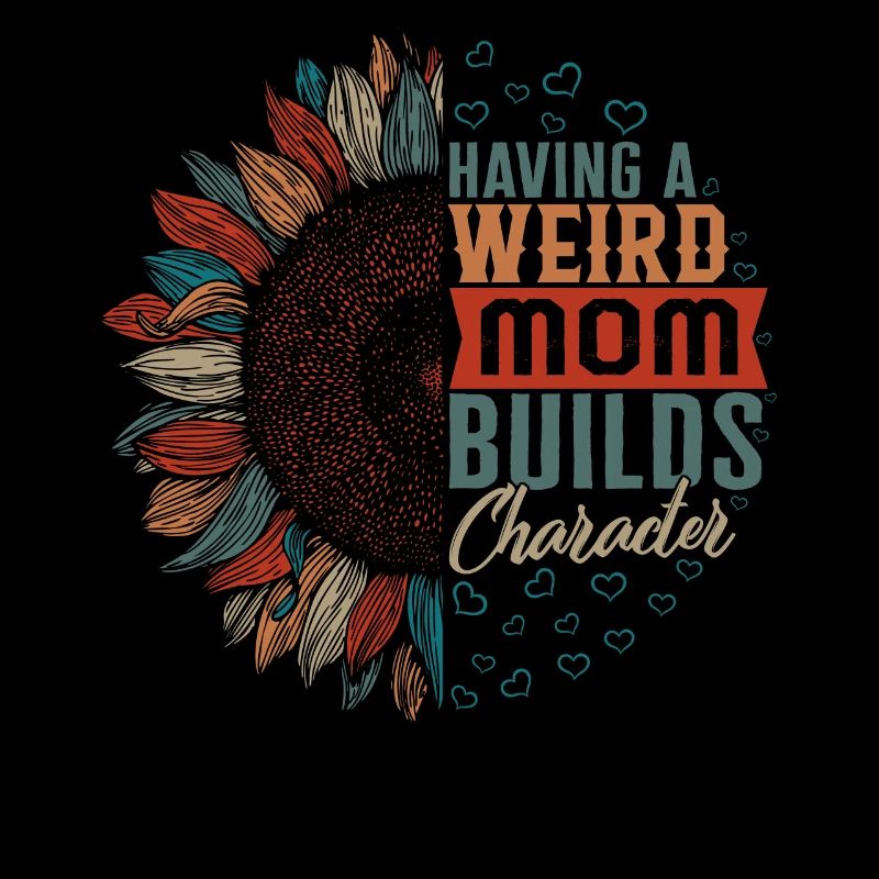 Mama-Shirt, mit einer seltsamen Mutter Muttertag lustig