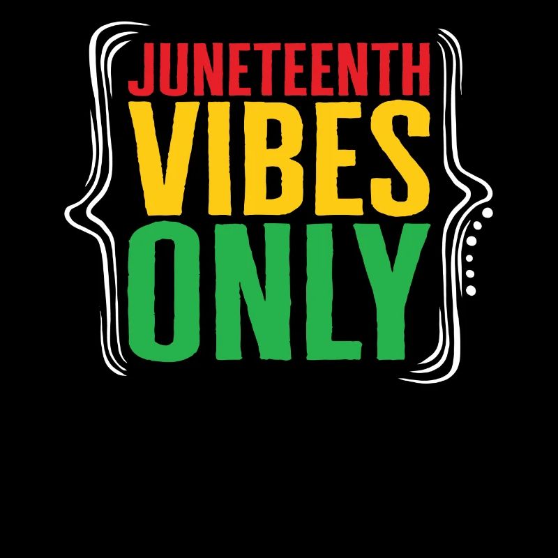 Juneteenth 1865 Chemise, Juneteenth Vibes Seulement,
