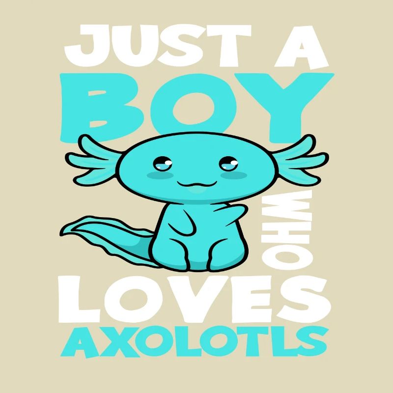 Axolotl Jungs Geschenk