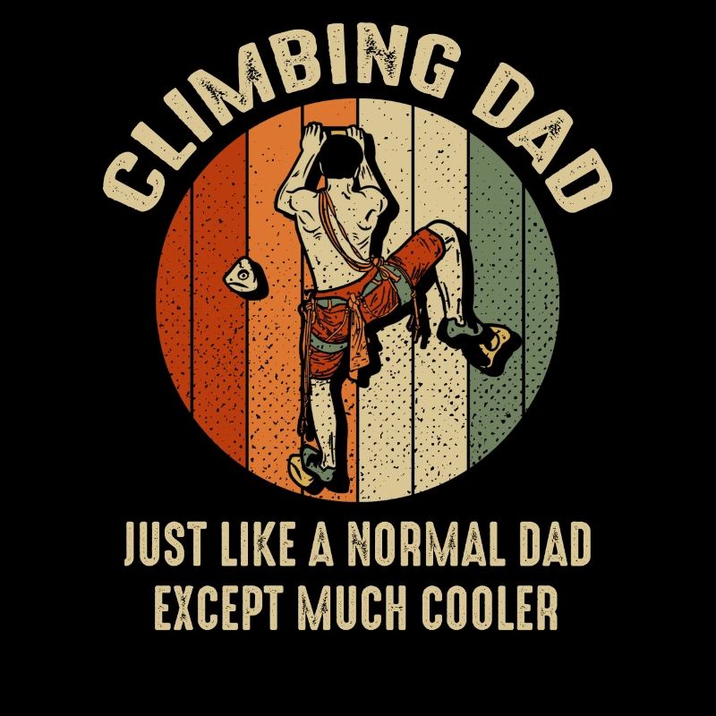 Grimper papa comme des papas normaux sauf beaucoup plus cool