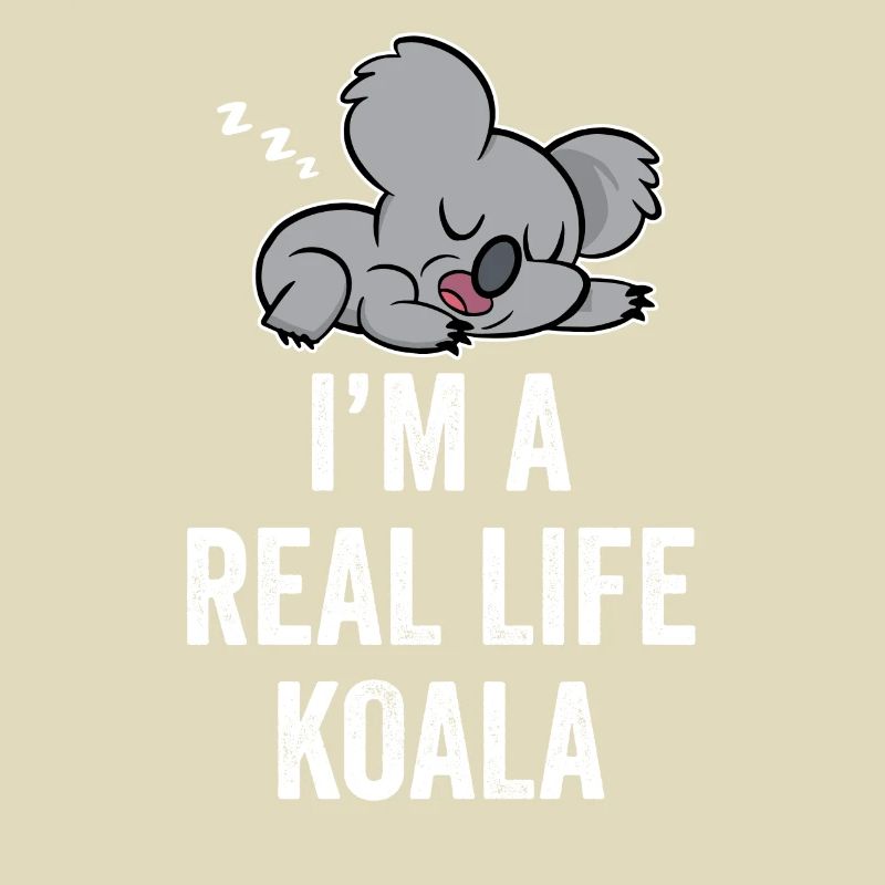 Ich Bin Ein Echter Koala Süß Tier Koalas Koalabär