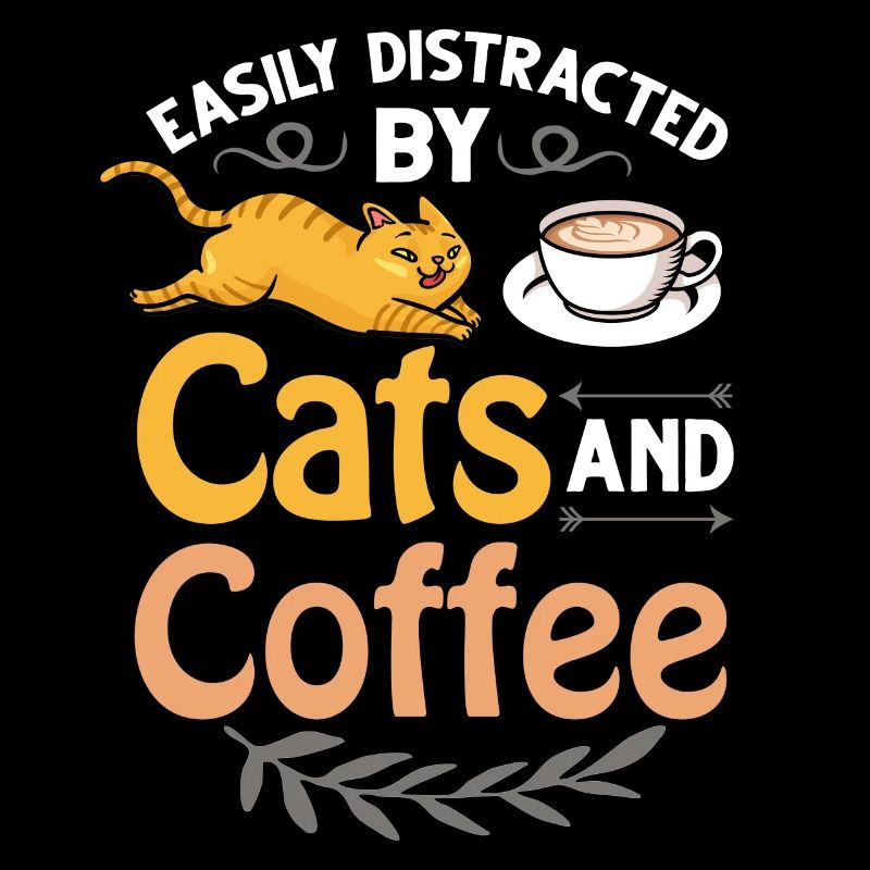 Coffee Cat Machine Kitten Cup Beans