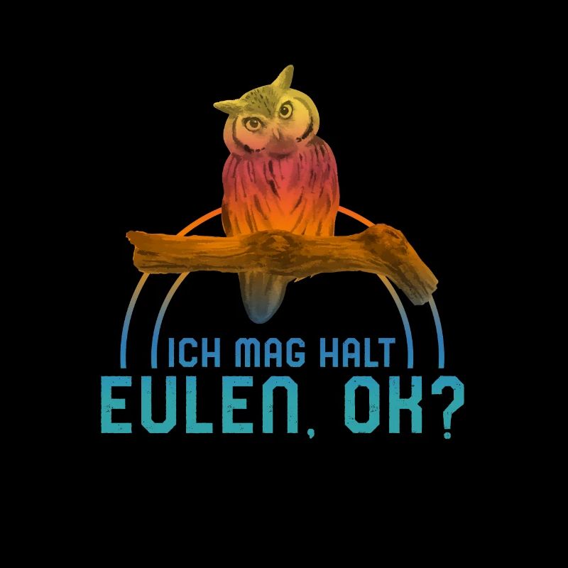 Eulen-Hemd, ich mag Stopp-Eulen-Ok-T-Stück,