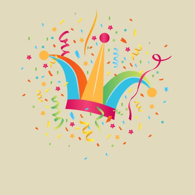 Fool’s Cap Confetti Carnaval Carnaval Carnaval