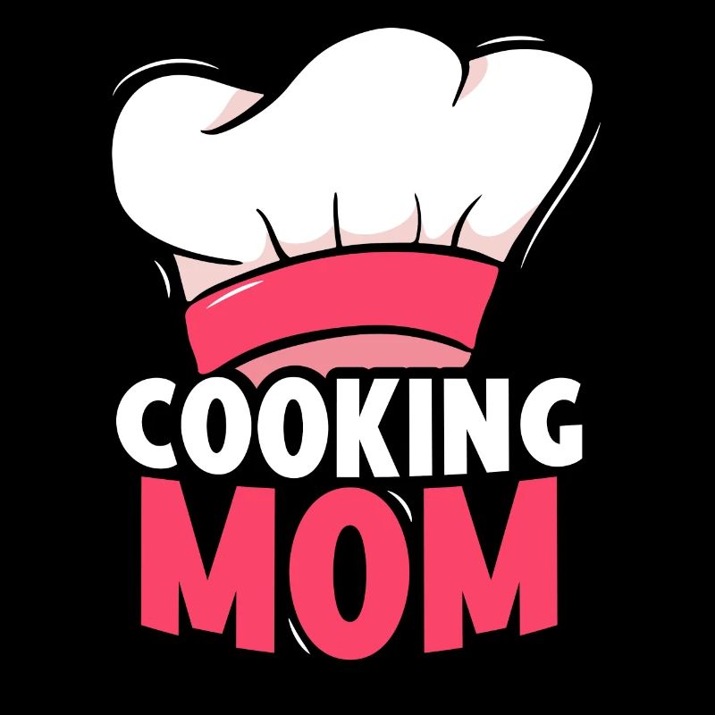 Kochende Mama Köchin Kochen Mutter Koch