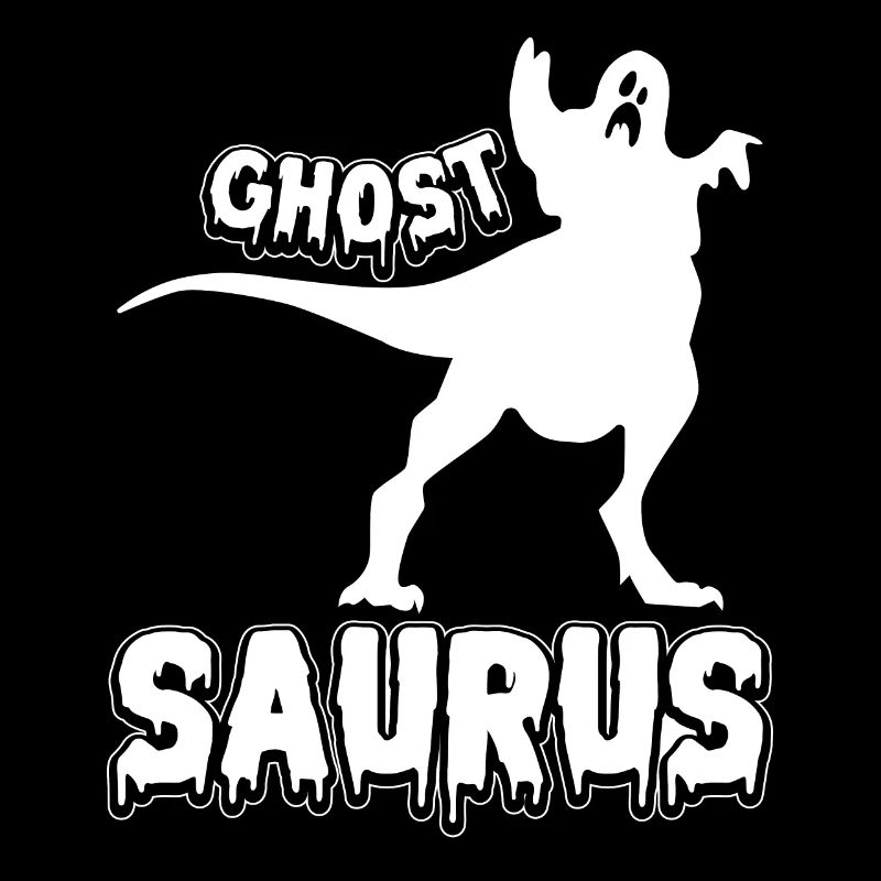 Halloween Ghost Saurus I Funny Halloween Ghost