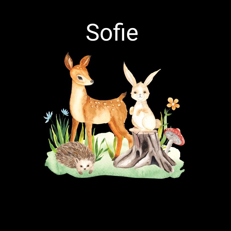 Cerf animal lapin hérisson Sofie