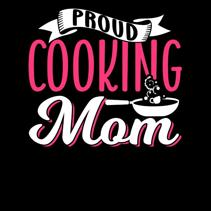 Stolze Kochende Mutter Köchin Mama Kochen Koch