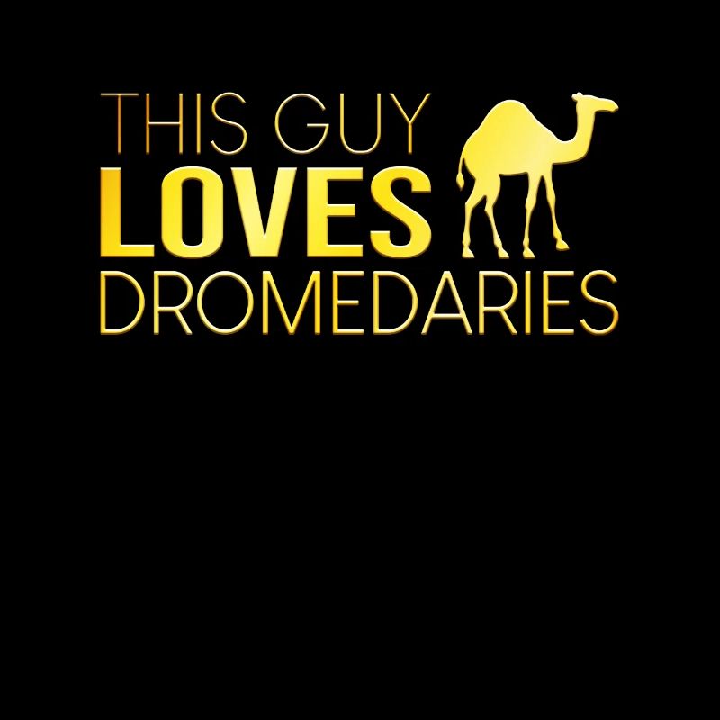 This guy loves dromedaries