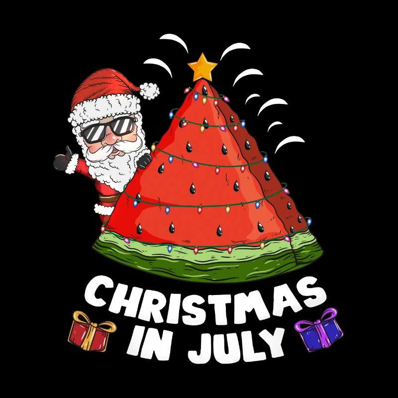 Sapin pastèque X Mas Vacances Noël