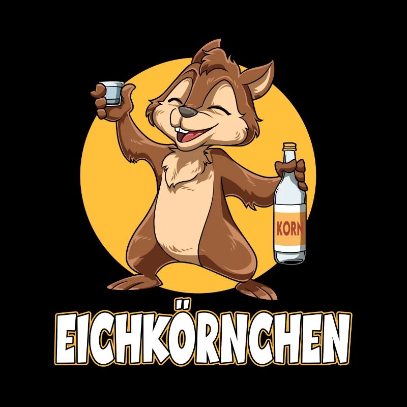 Eichkörnchen Eichhörnchen mit Korn