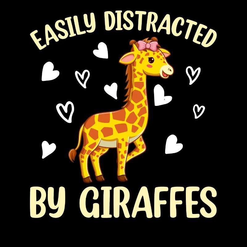 Giraffe I Easily Distracted By Giraffes I Cute Gir