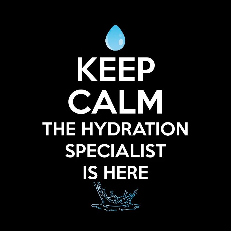 Keep Calm The Hydration Specialist Is Here
