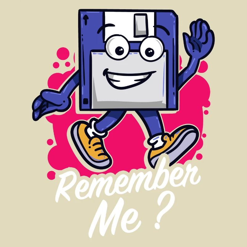 Programmierer Retro-diskette Floppy disc