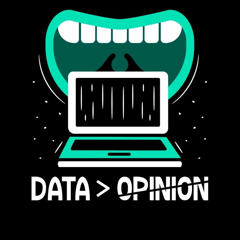 Data > Opinion Code Programmer Coder Coding