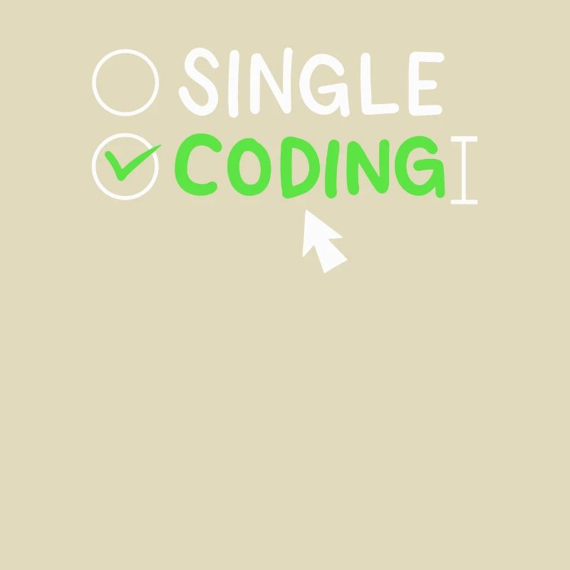 Programmierung Single Coding Software Engineer