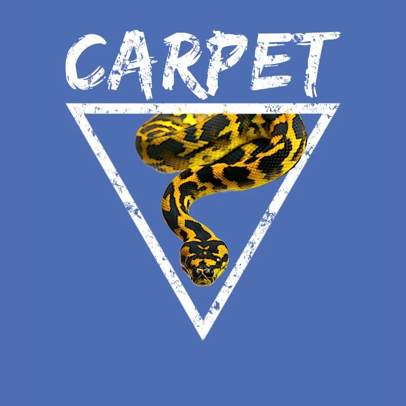 Tapis Python Geometric Snake Owner