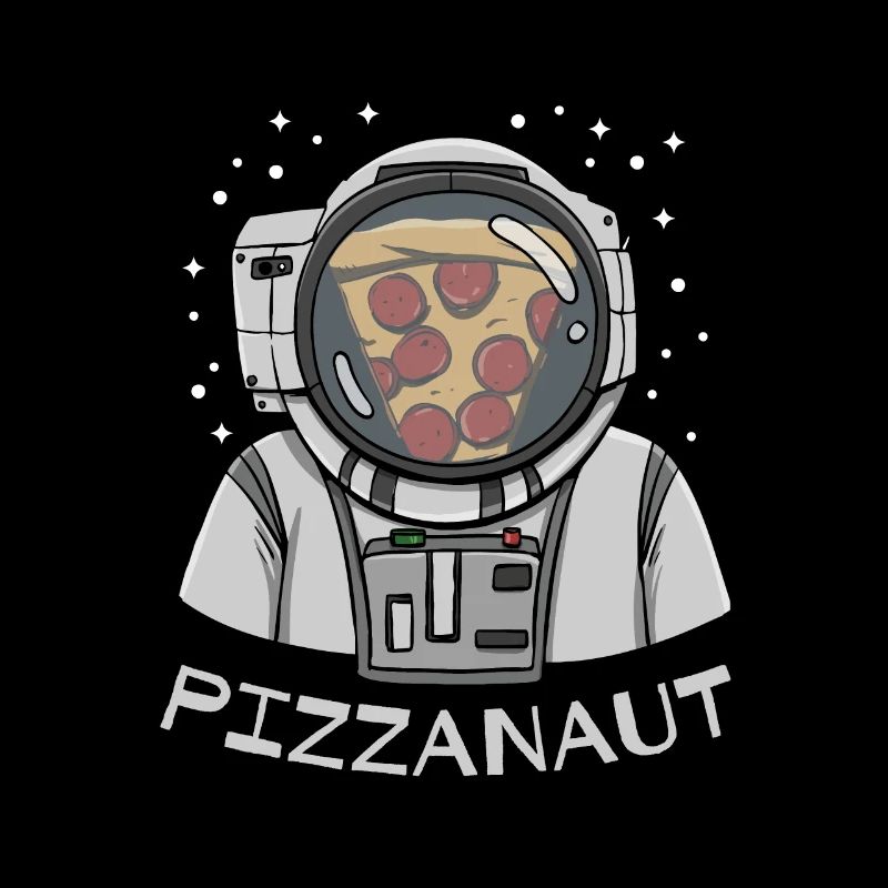 Pizzanaut design for a hobby pizza baker