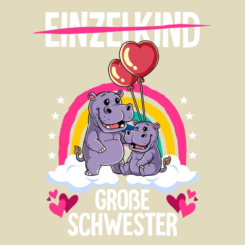 Ich werde Große Schwester Nilpferde