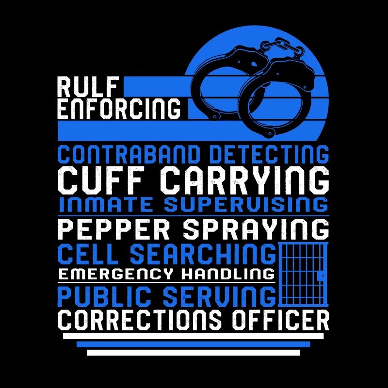 Chemise d’agent correctionnel, main de force de Rulf