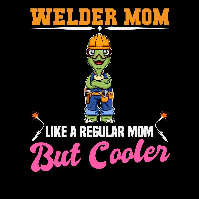 Maman soudeuse comme une maman régulière mais plus cool