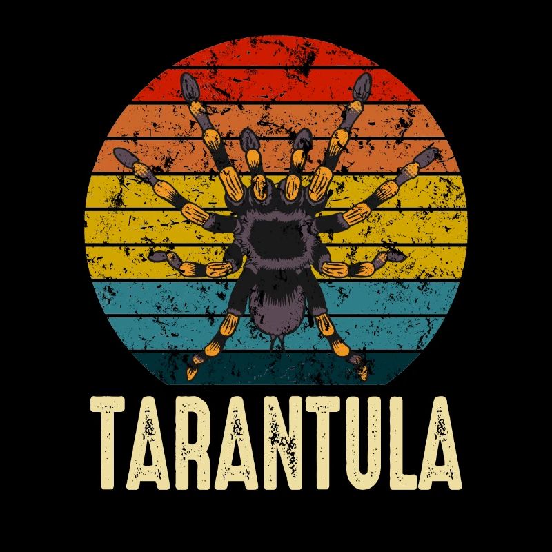 Retro Tarantula Propriétaire Pet Spider