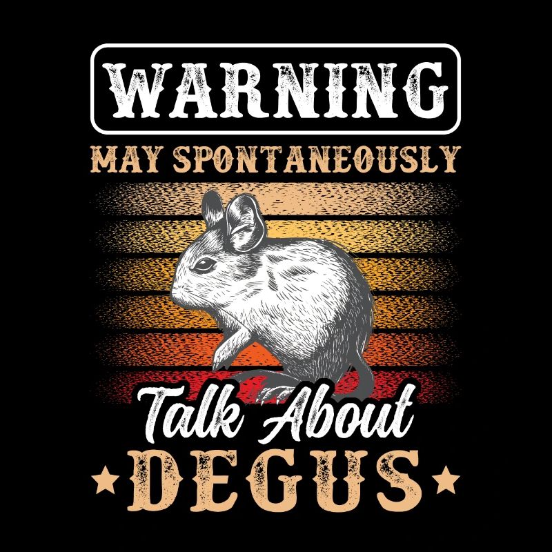 Spontaneously talk about Degu Chilean rodent