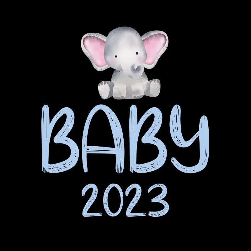 Bébé 2023 Éléphant mignon