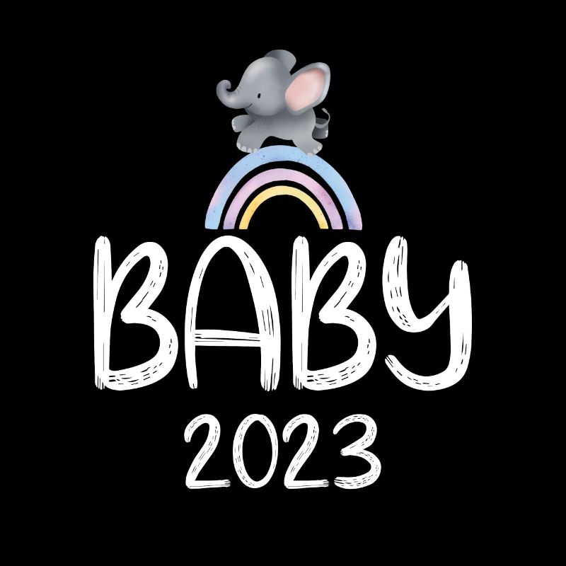 Bébé 2023 Éléphant mignon