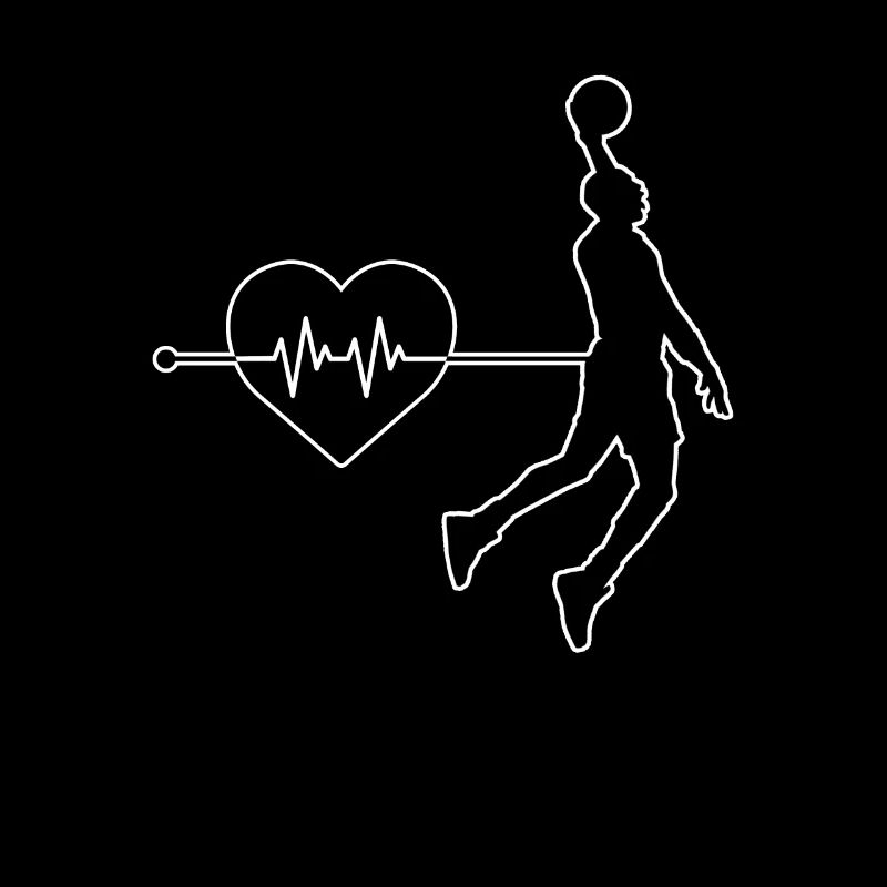 Basketball Herzschlag