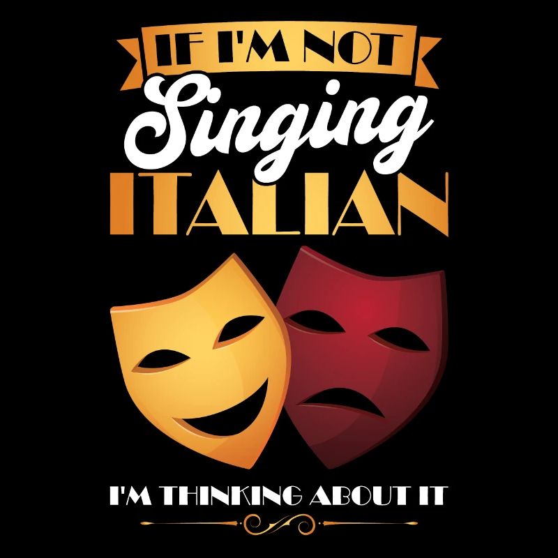 I'm Thinking About Singing Italian - Opera Singer