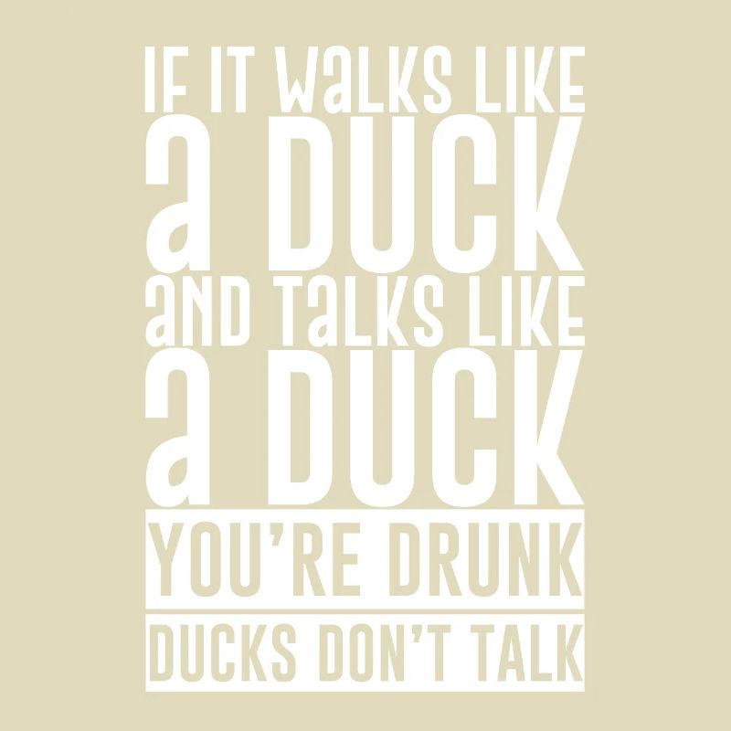 S’il marche comme un canard et parle comme un canard