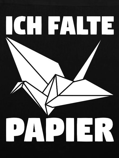 Ich falte Papier