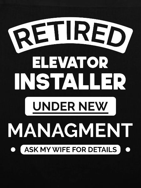 Retired elevator fitter
