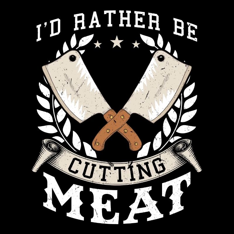 Je préfère couper de la viande