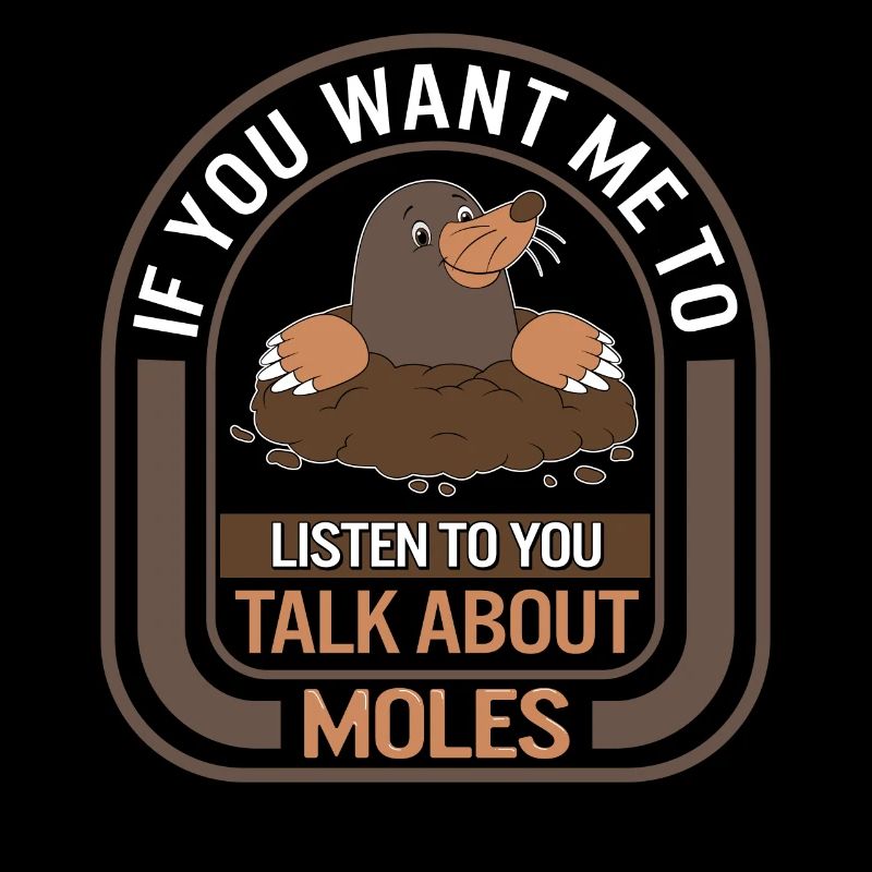 Mole Day Shirt, wenn du willst, dass ich dir zuhöre