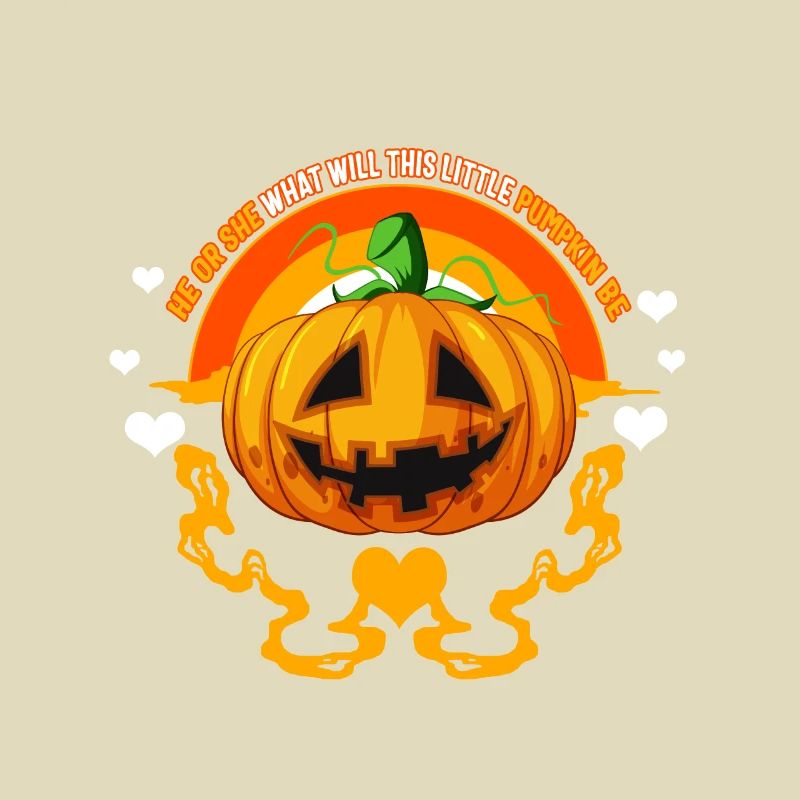 Halloween Shirt, er oder sie was wird dieses kleine