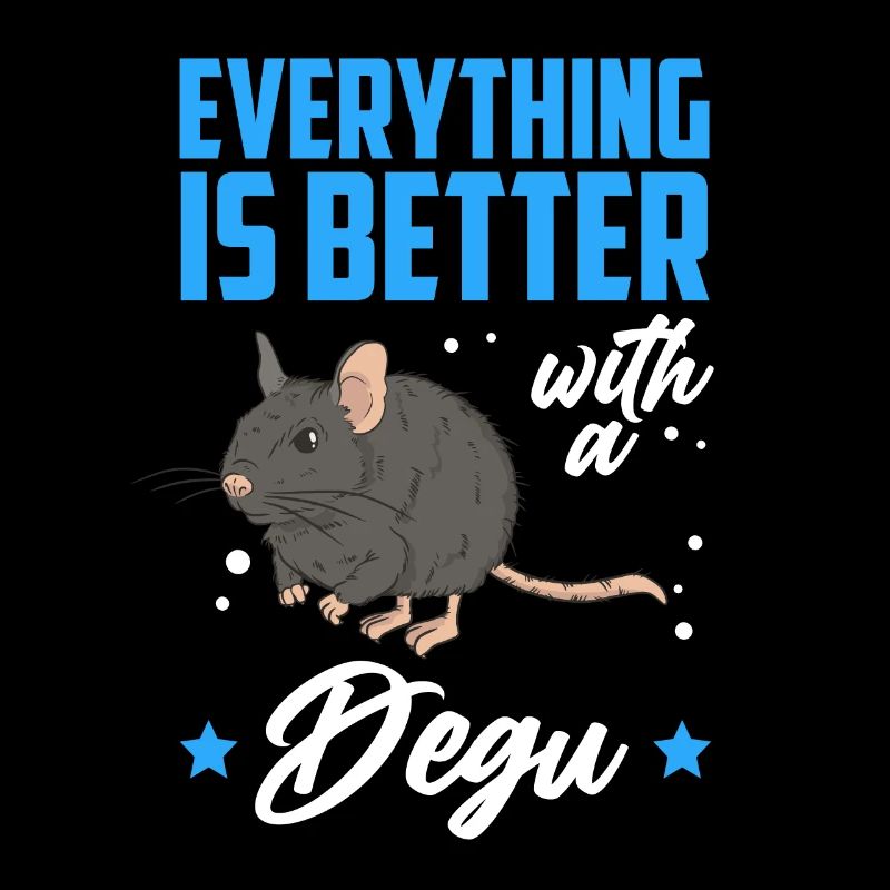 Degu everything better with Chilean rodent