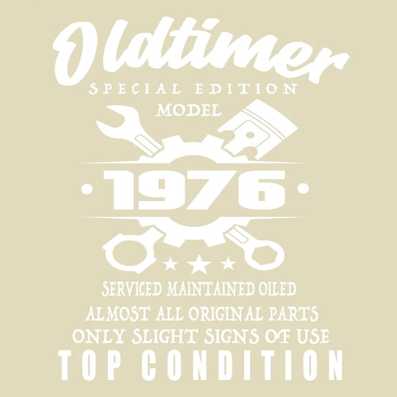 Oldtimer Special Edition Model 1976 Birthday